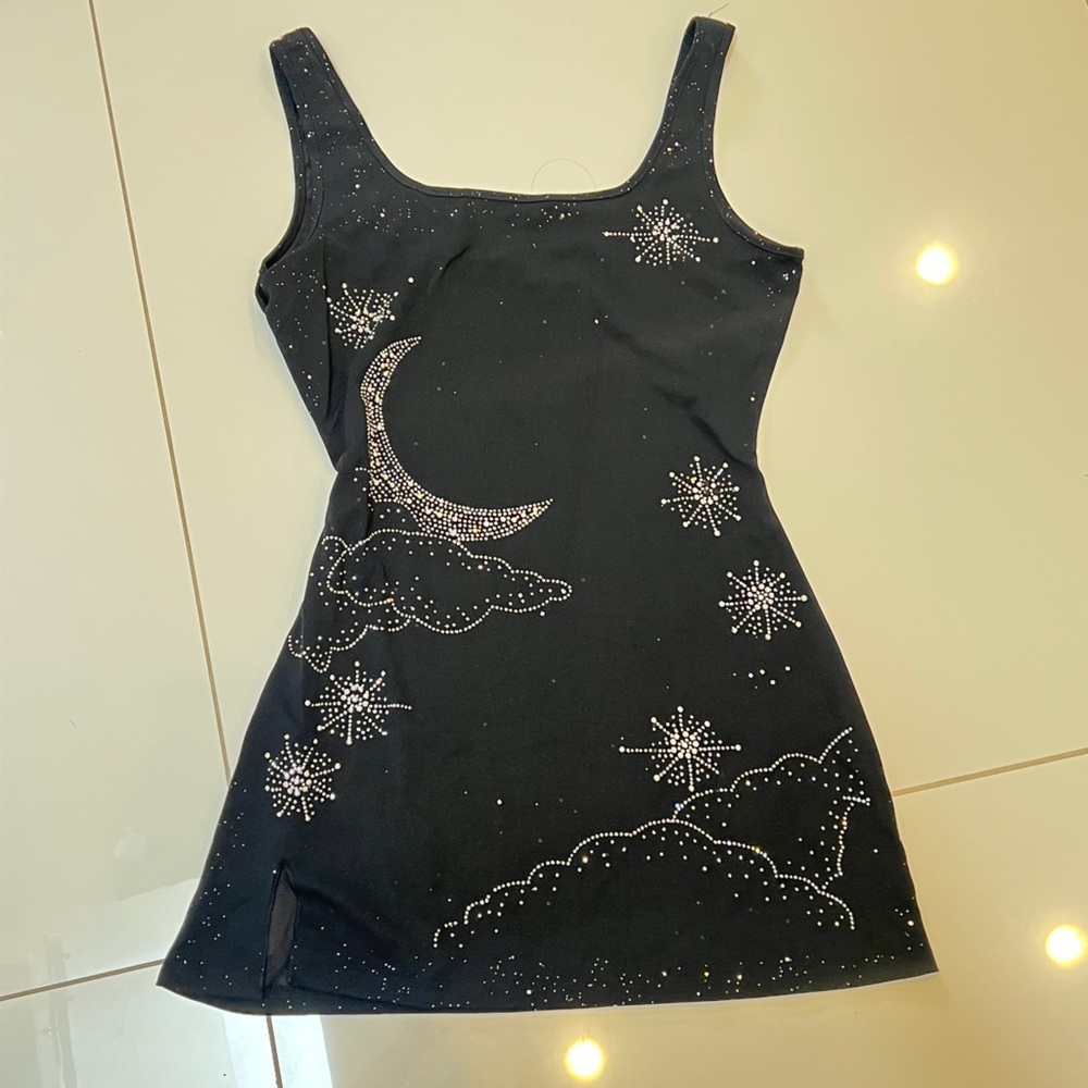 Black Starry Night dress